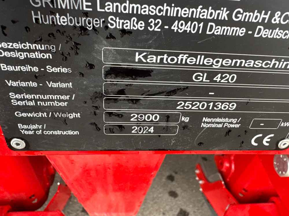 Grimme GL 420 - Harvester: picture 5 Grimme GL 420 - Harvester: picture 5