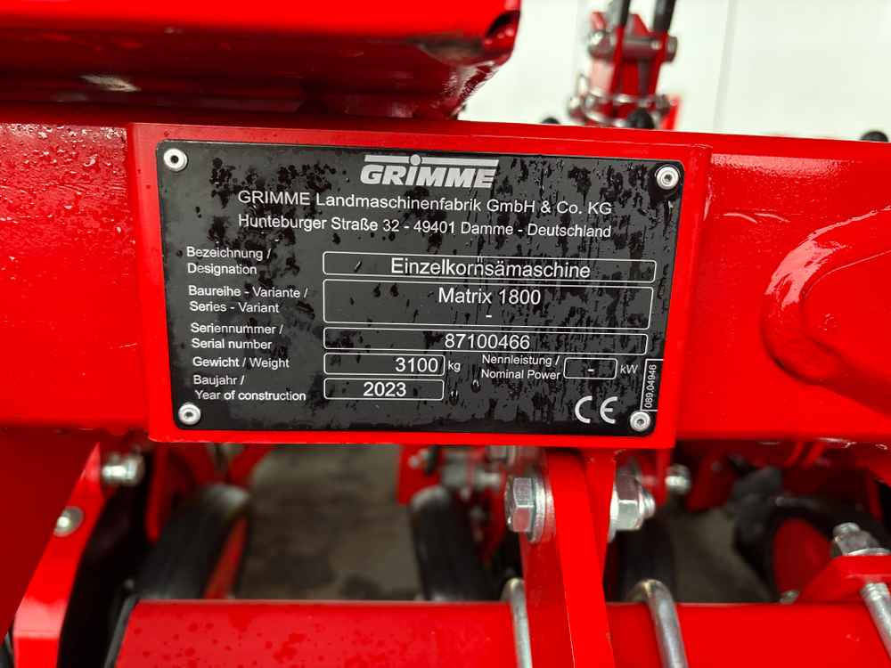 Grimme MATRIX 1800 - Seed drill: picture 4 Grimme MATRIX 1800 - Seed drill: picture 4