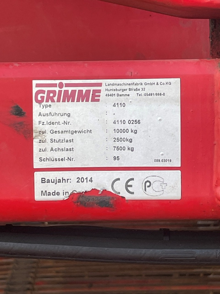 Grimme SE 260 NB - Harvester: picture 2 Grimme SE 260 NB - Harvester: picture 2