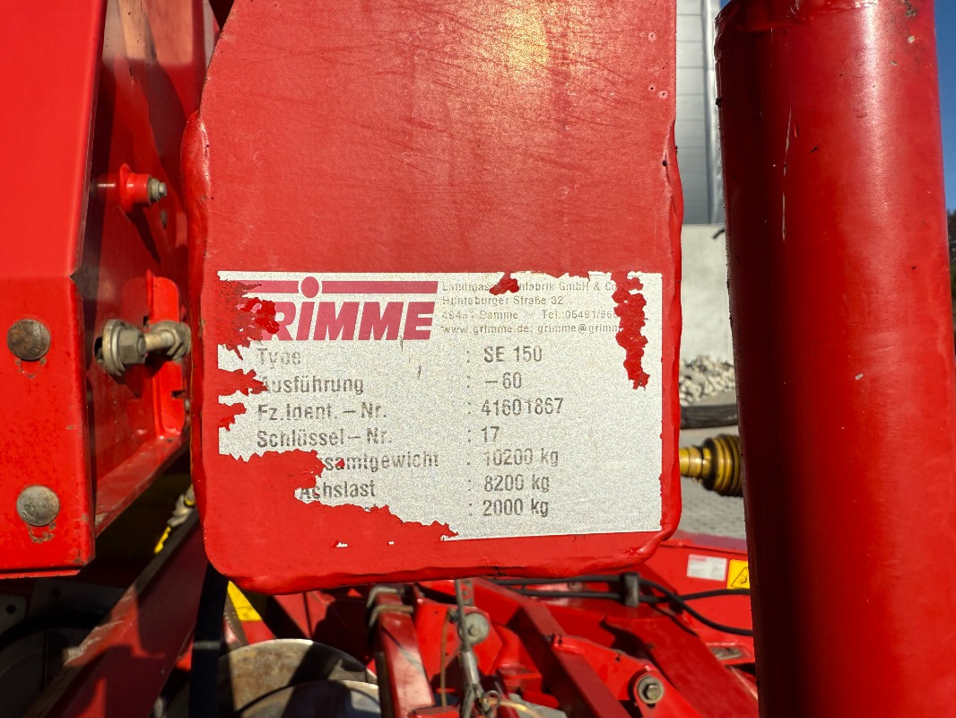 Grimme SE-150-60-NB - Potato harvester: picture 2 Grimme SE-150-60-NB - Potato harvester: picture 2
