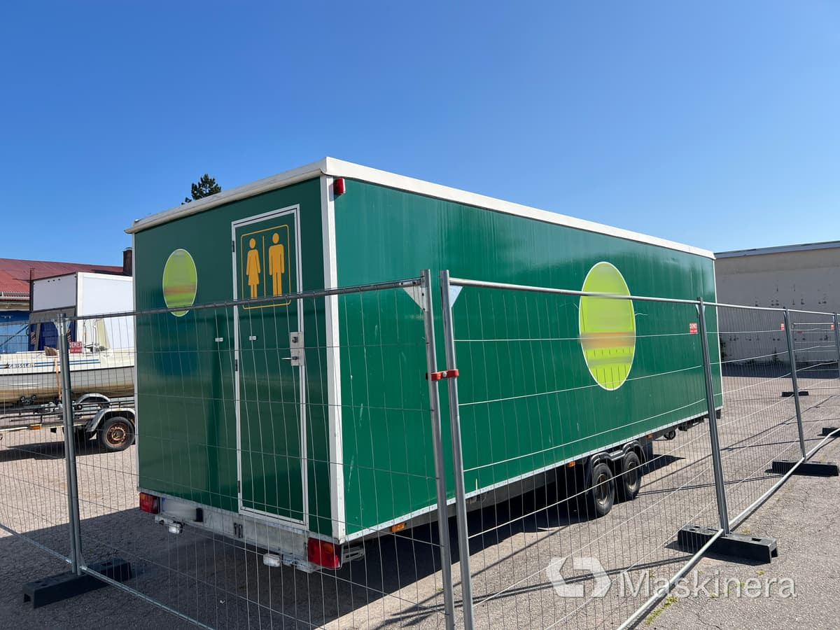 Godik Toalettvagn 10 personer - Construction container, Trailer: picture 5 Godik Toalettvagn 10 personer - Construction container, Trailer: picture 5