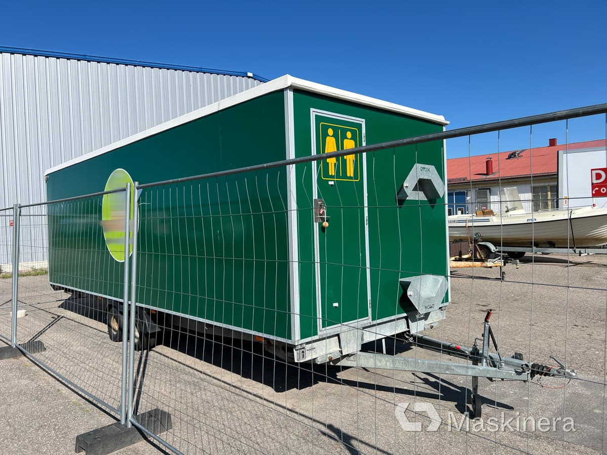 Godik Toalettvagn 10 personer - Construction container, Trailer: picture 3 Godik Toalettvagn 10 personer - Construction container, Trailer: picture 3