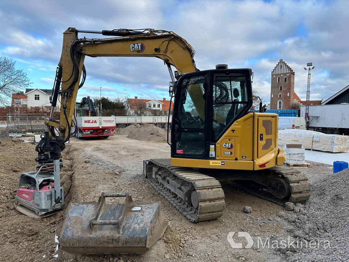 Grävmaskin CAT 308 CR Next Gen + 5 redskap - Crawler excavator: picture 5 Grävmaskin CAT 308 CR Next Gen + 5 redskap - Crawler excavator: picture 5