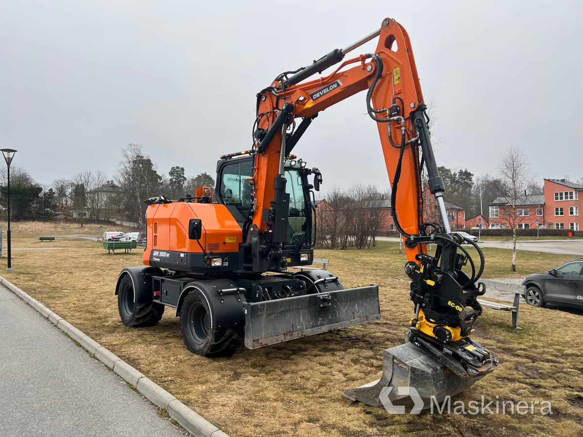 Hjulgrävare Develon DX100W-7 - Crawler excavator: picture 3 Hjulgrävare Develon DX100W-7 - Crawler excavator: picture 3