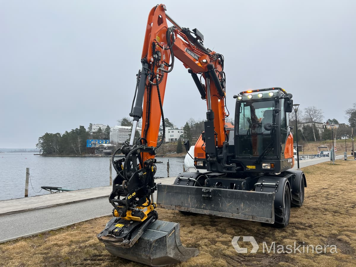 Hjulgrävare Develon DX100W-7 - Crawler excavator: picture 2 Hjulgrävare Develon DX100W-7 - Crawler excavator: picture 2