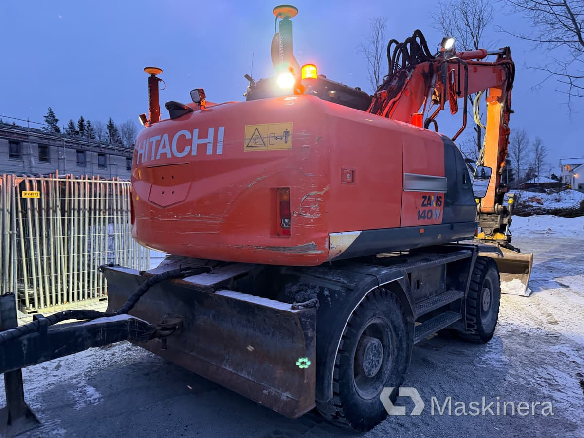 Hjulgrävare Hitachi ZX140W-5B med tillbehör - Crawler excavator: picture 5 Hjulgrävare Hitachi ZX140W-5B med tillbehör - Crawler excavator: picture 5