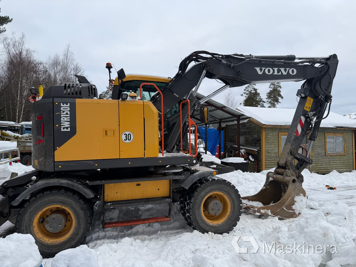 Hjulgrävare Volvo EWR150E med tillbehör - Crawler excavator: picture 4 Hjulgrävare Volvo EWR150E med tillbehör - Crawler excavator: picture 4