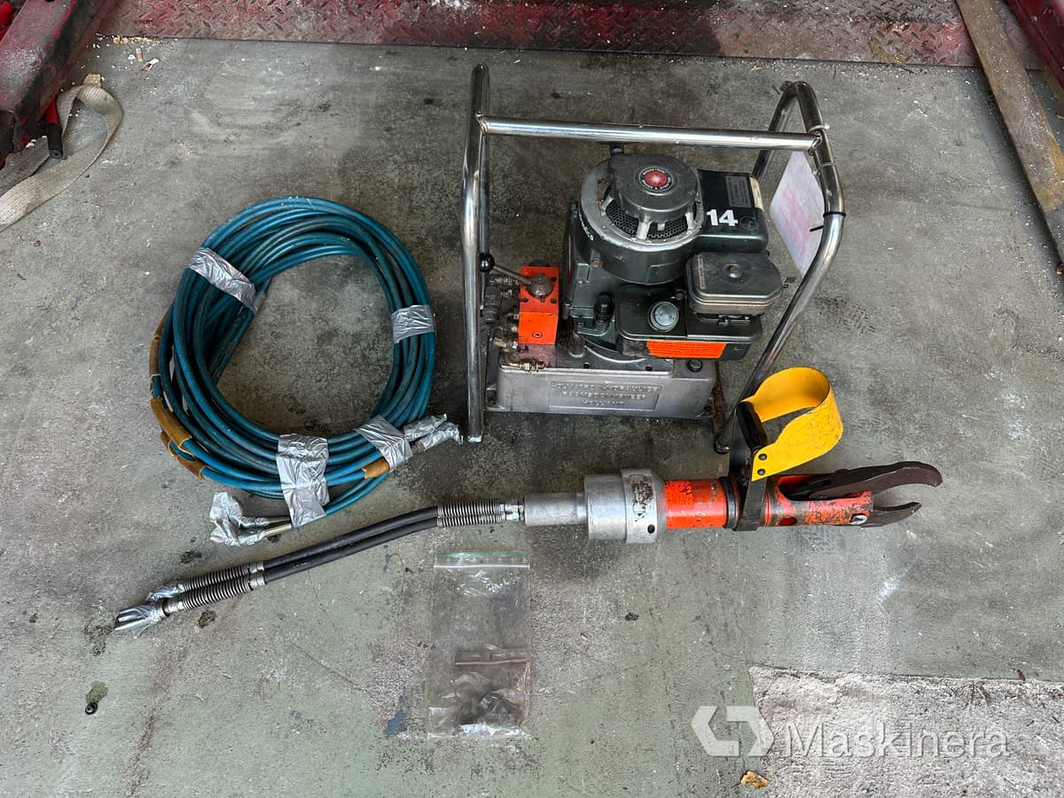 Hydraulpump + Hydraulsax Holmatro PEHS 4000 - Industrial equipment: picture 1 Hydraulpump + Hydraulsax Holmatro PEHS 4000 - Industrial equipment: picture 1