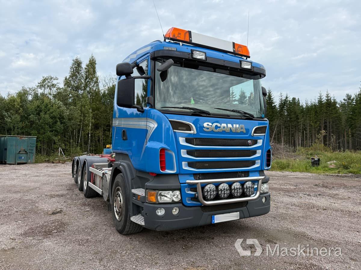 Hook lift truck Lastväxlare Scania R560 8x4 Tridem: picture 10