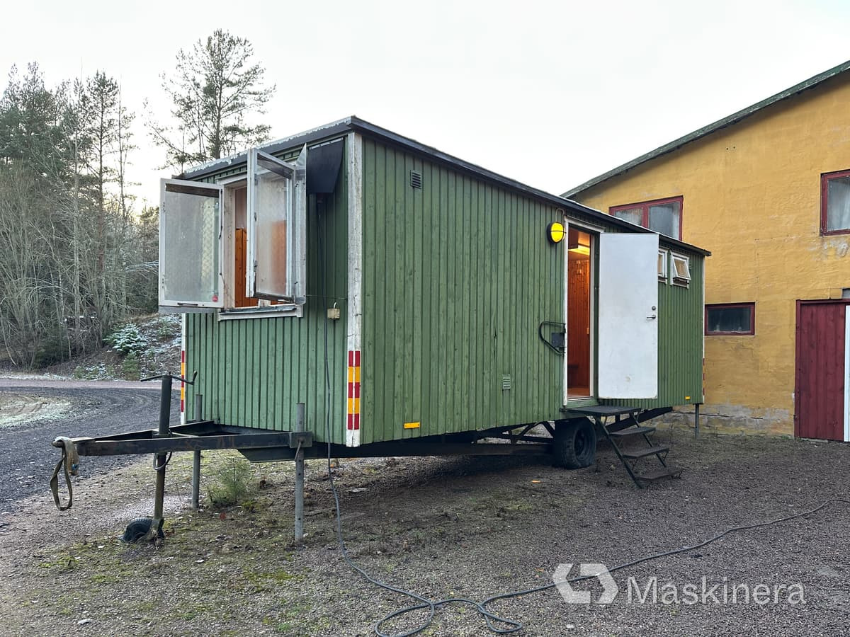 Manskapsbod Arbetsvagn Manskapsbod Arbetsvagn - Construction container, Trailer: picture 1 Manskapsbod Arbetsvagn Manskapsbod Arbetsvagn - Construction container, Trailer: picture 1