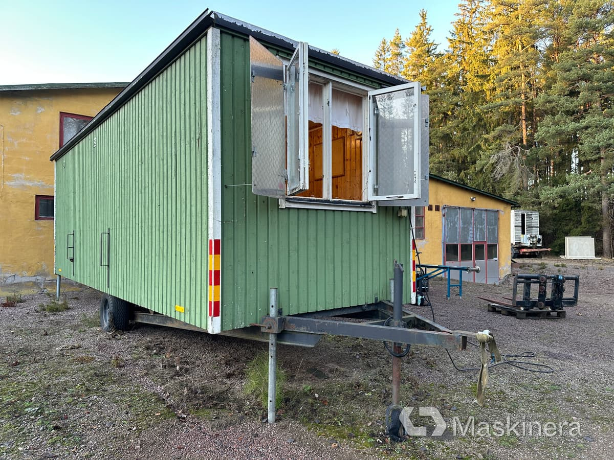 Manskapsbod Arbetsvagn Manskapsbod Arbetsvagn - Construction container, Trailer: picture 4 Manskapsbod Arbetsvagn Manskapsbod Arbetsvagn - Construction container, Trailer: picture 4