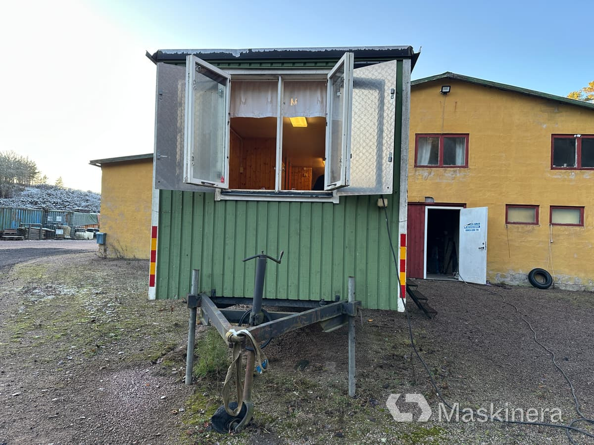 Manskapsbod Arbetsvagn Manskapsbod Arbetsvagn - Construction container, Trailer: picture 3 Manskapsbod Arbetsvagn Manskapsbod Arbetsvagn - Construction container, Trailer: picture 3