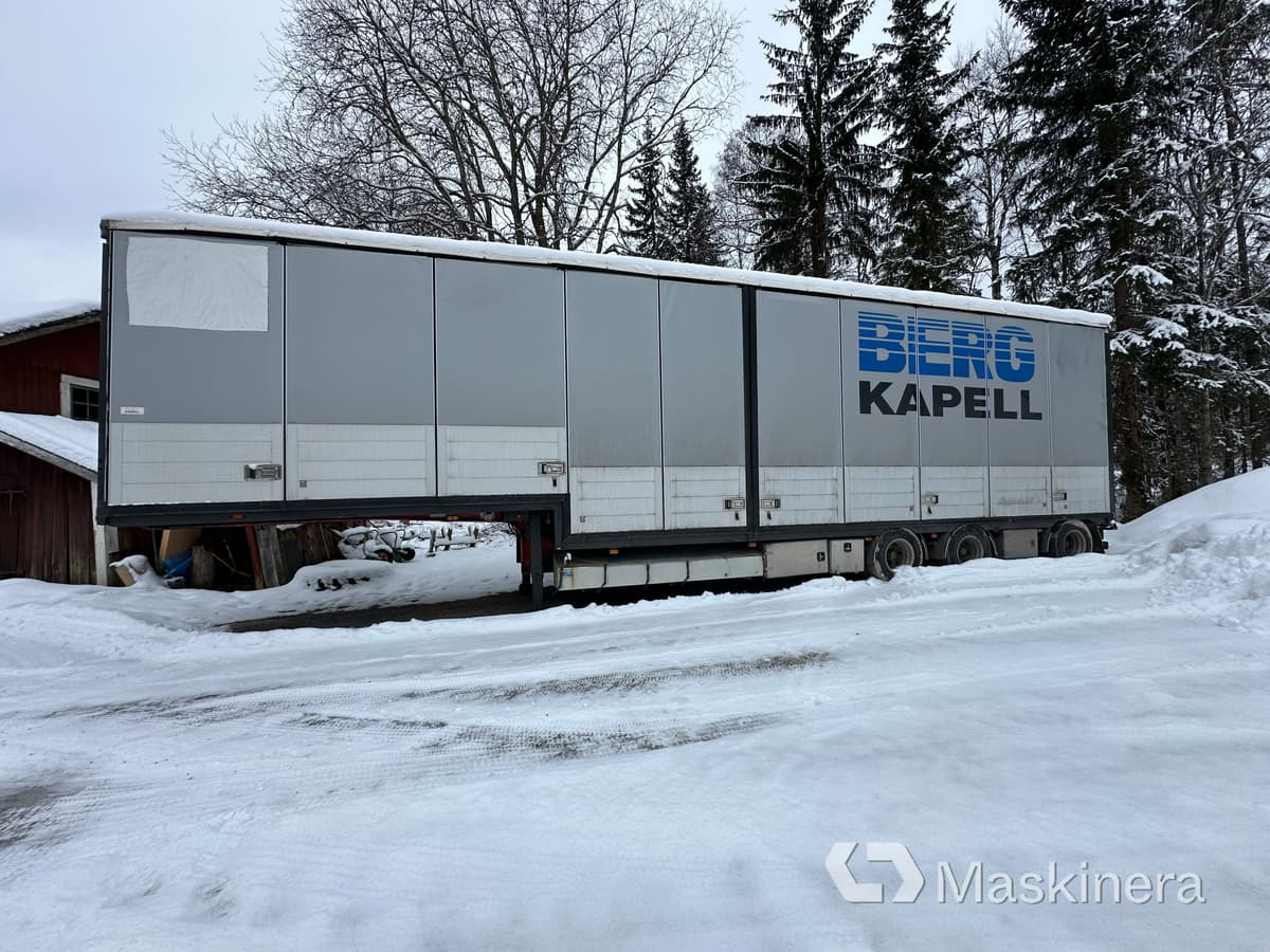 Närko Trailer Kapell Jumbo Nsj - Closed box semi-trailer: picture 2 Närko Trailer Kapell Jumbo Nsj - Closed box semi-trailer: picture 2