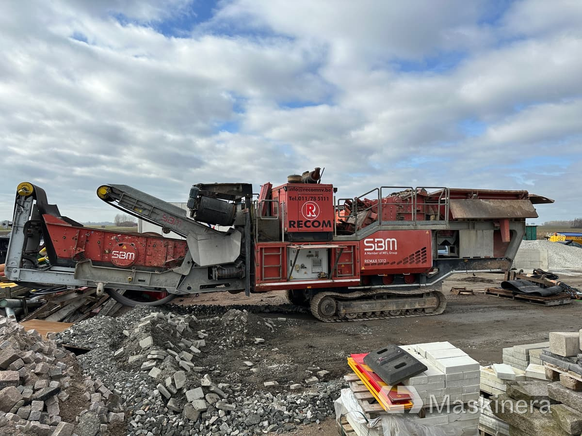 SBM Remax 1312 Eco Maxi Mobil slagkross SBM Remax 1312 Maxi - Impact crusher: picture 2 SBM Remax 1312 Eco Maxi Mobil slagkross SBM Remax 1312 Maxi - Impact crusher: picture 2