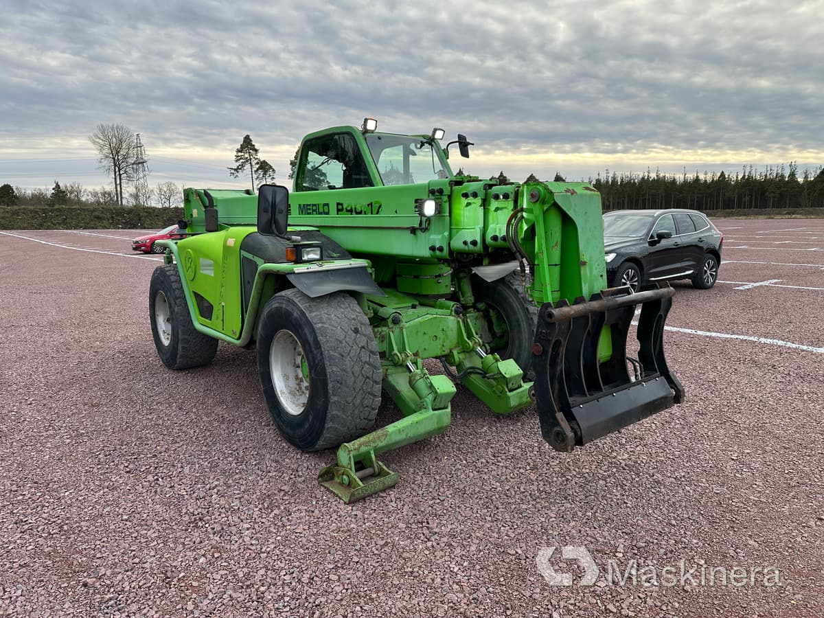 Telescopic handler Teleskoplastare Merlo P40.17K: picture 7
