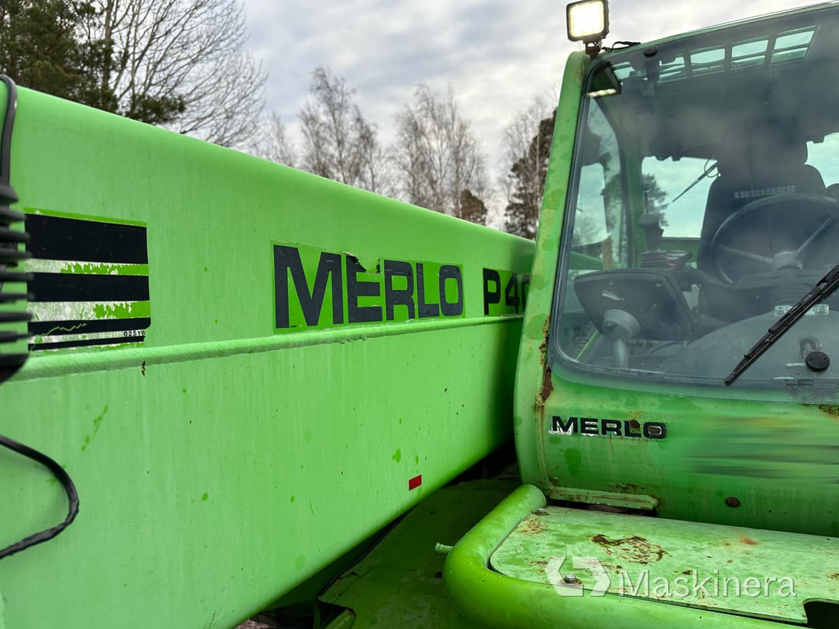 Telescopic handler Teleskoplastare Merlo P40.17K: picture 22