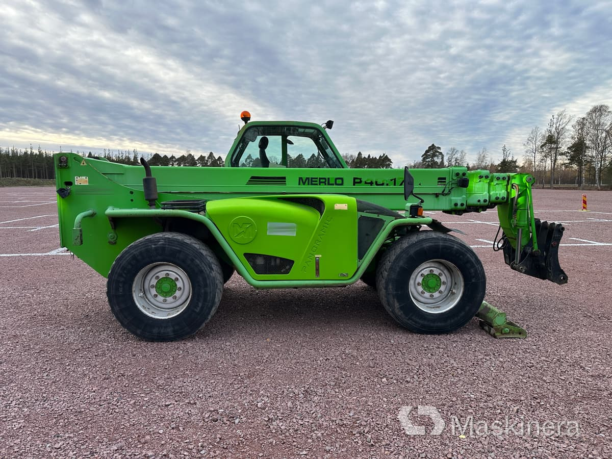 Telescopic handler Teleskoplastare Merlo P40.17K: picture 6