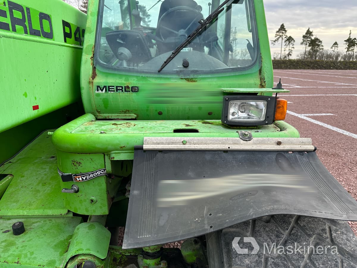 Telescopic handler Teleskoplastare Merlo P40.17K: picture 19