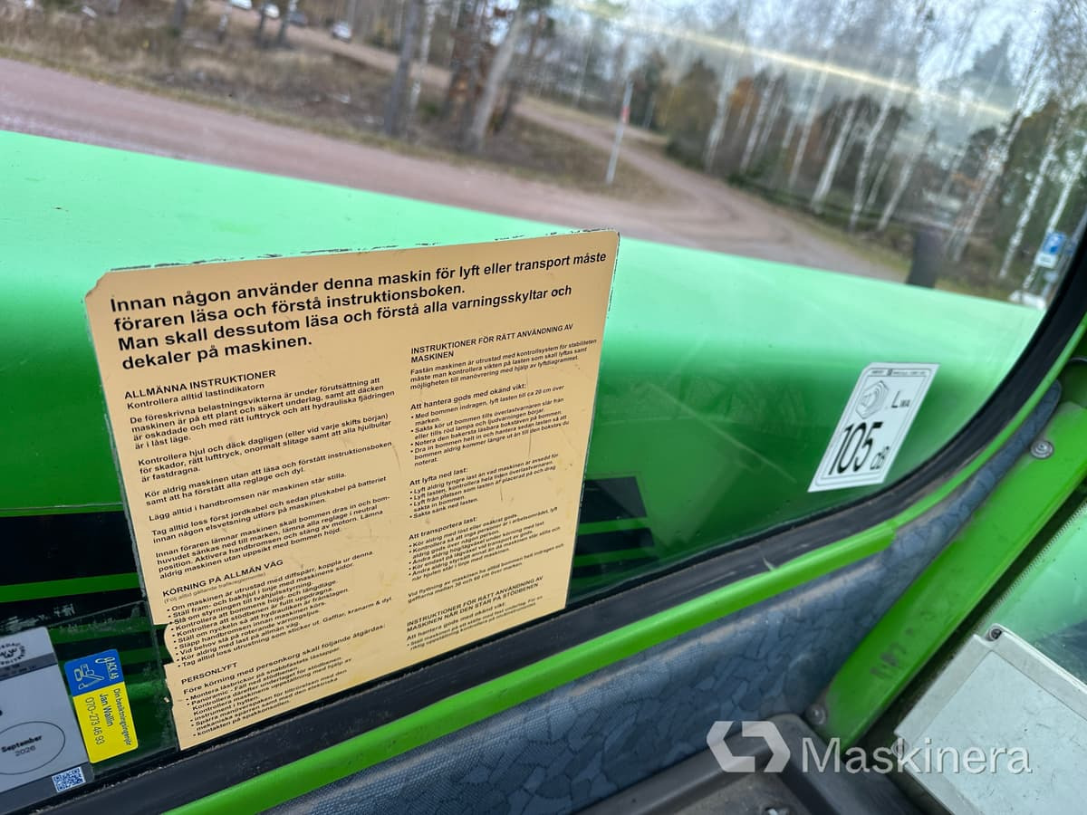 Telescopic handler Teleskoplastare Merlo P40.17K: picture 45