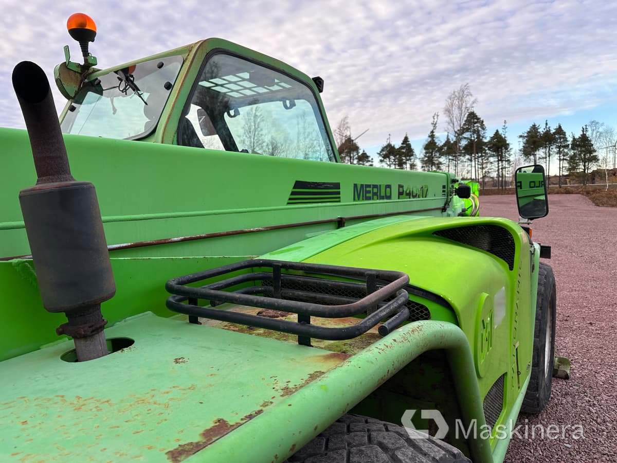 Telescopic handler Teleskoplastare Merlo P40.17K: picture 30