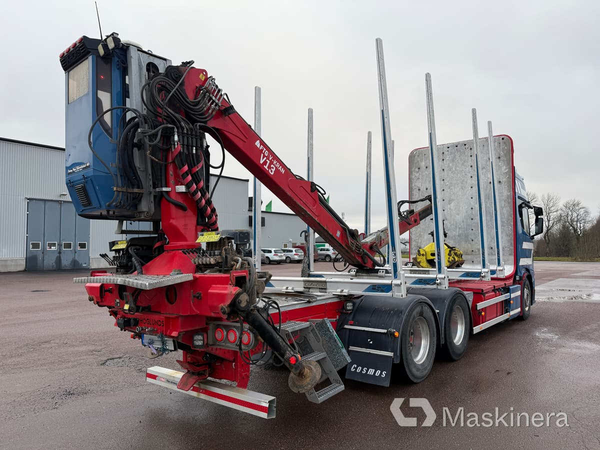 Timmerbil Scania R650B 6X4 - Logging truck, Crane truck: picture 5 Timmerbil Scania R650B 6X4 - Logging truck, Crane truck: picture 5