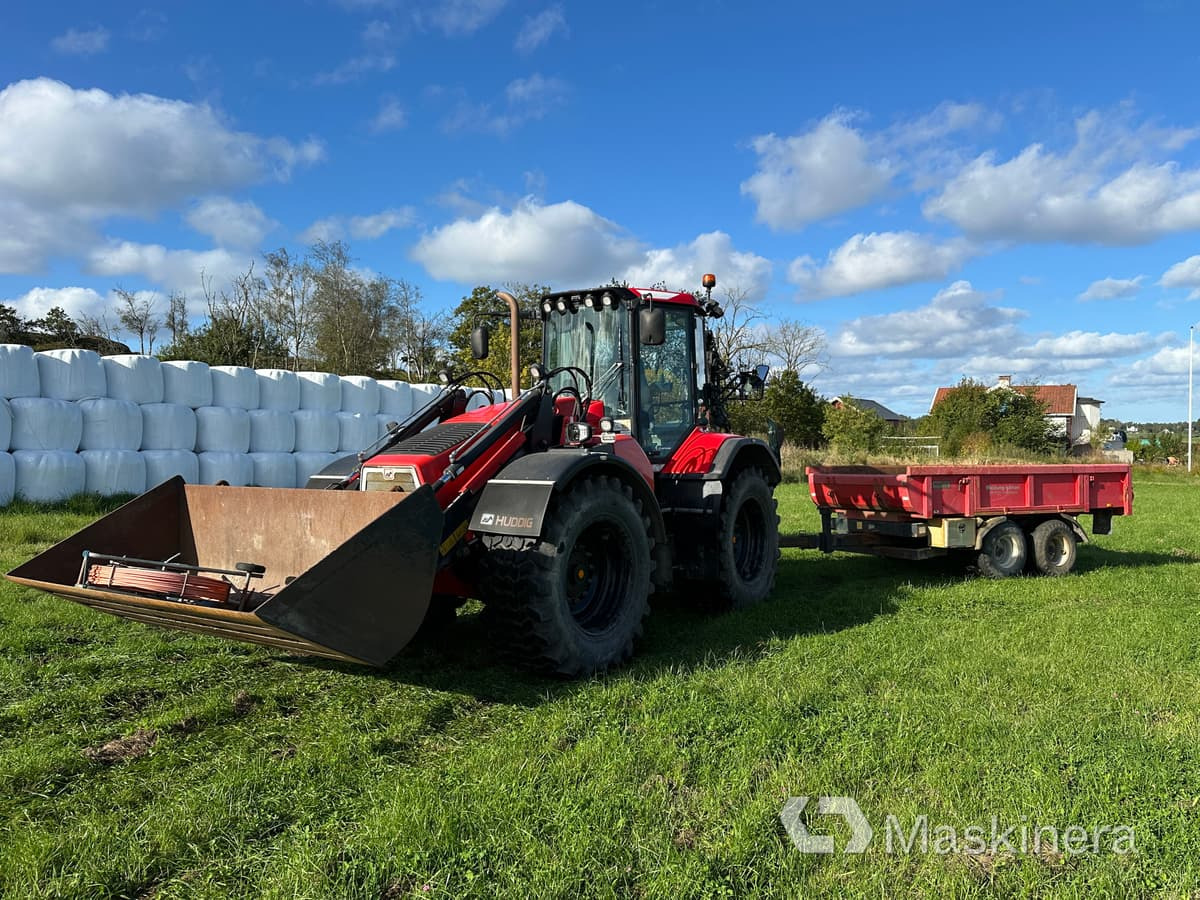Traktorgrävare Hudding 1260C med Waldung dumpervagn - Backhoe loader: picture 3 Traktorgrävare Hudding 1260C med Waldung dumpervagn - Backhoe loader: picture 3