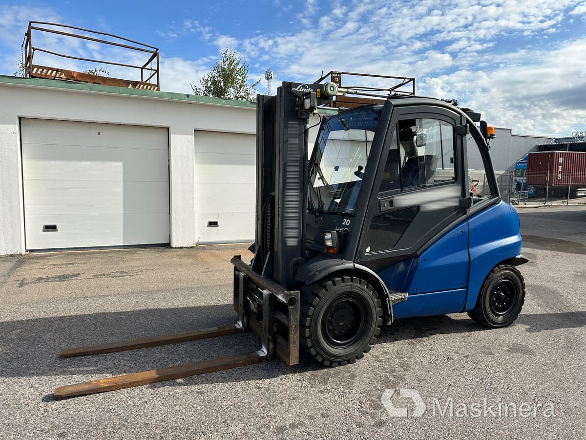 Truck Linde H50D Triplex - Forklift: picture 1 Truck Linde H50D Triplex - Forklift: picture 1