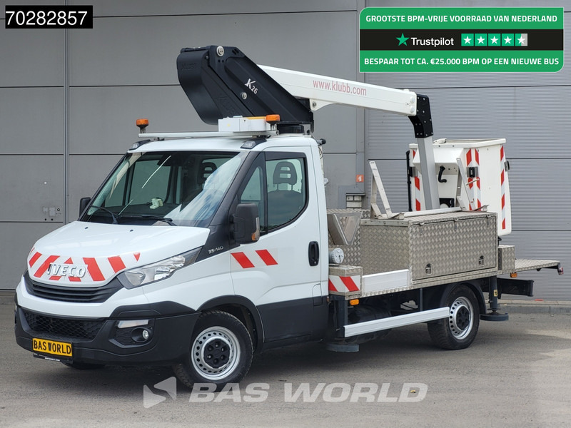 Iveco Daily 35S14 Hoogwerker Klubb 11meter werkhoogte Navi Airco Cruise Camera Euro6 Hubarbeitsbühne 1Personen Airco Cruise control - Commercial vehicle: picture 1 Iveco Daily 35S14 Hoogwerker Klubb 11meter werkhoogte Navi Airco Cruise Camera Euro6 Hubarbeitsbühne 1Personen Airco Cruise control - Commercial vehicle: picture 1