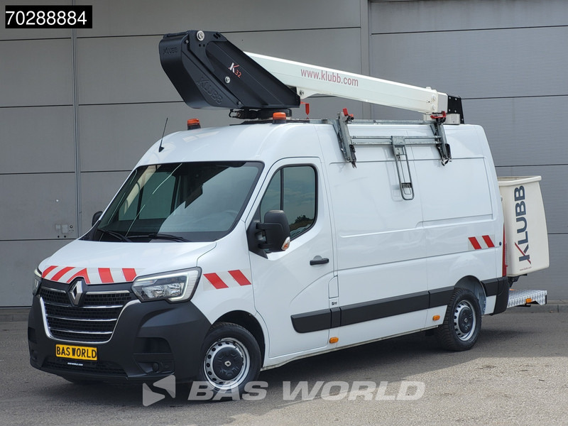 Renault Master 145PK Hoogwerker 11meter Werkhoogte Trekhaak LED Airco Cruise Camera Euro6 Nacelle Arbeitsbühne 1Personen Airco Trekhaak Cruise contro - Commercial vehicle: picture 3 Renault Master 145PK Hoogwerker 11meter Werkhoogte Trekhaak LED Airco Cruise Camera Euro6 Nacelle Arbeitsbühne 1Personen Airco Trekhaak Cruise contro - Commercial vehicle: picture 3