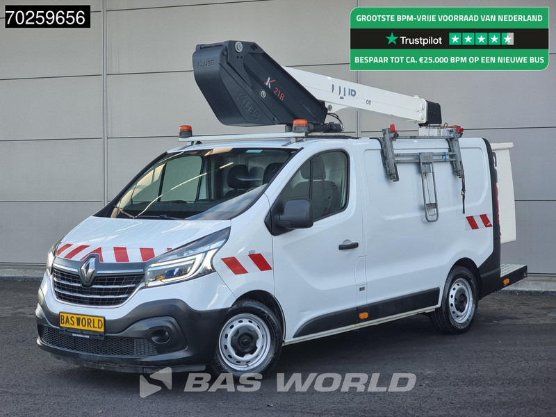 Renault Trafic 145pk Klubb K21B 11,4meter werkhoogte Hoogwerker Euro6 Nacelle Arbeitsbühne 5m3 Airco Cruise control - Commercial vehicle: picture 1 Renault Trafic 145pk Klubb K21B 11,4meter werkhoogte Hoogwerker Euro6 Nacelle Arbeitsbühne 5m3 Airco Cruise control - Commercial vehicle: picture 1