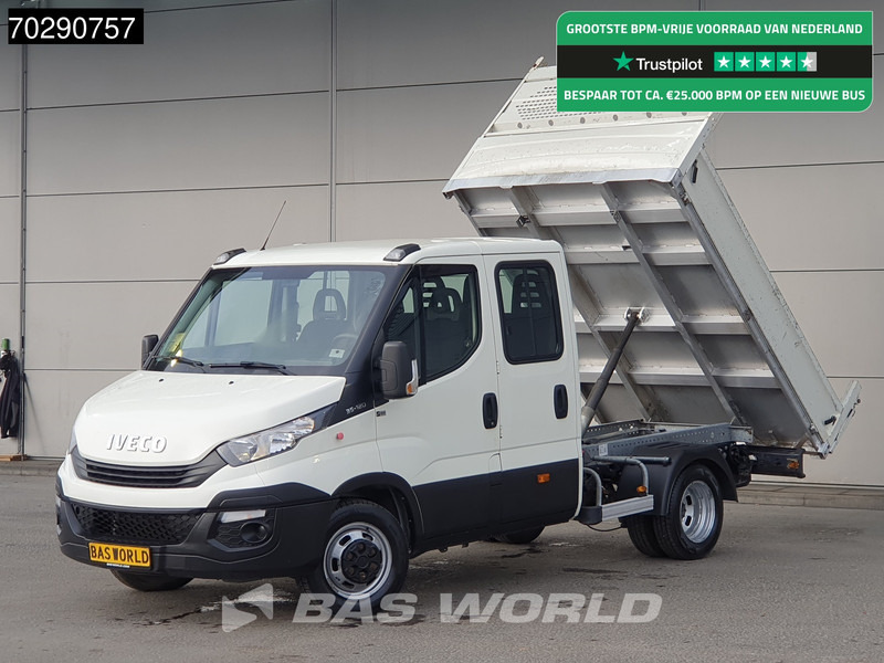 Iveco Daily 35C12 Kipper Dubbel Cabine Dubbellucht 3,5t Trekhaak Airco Cruise Camera Euro6 Tipper Benne Kieper 2m3 Airco Trekhaak Cruise con - Tipper van: picture 1 Iveco Daily 35C12 Kipper Dubbel Cabine Dubbellucht 3,5t Trekhaak Airco Cruise Camera Euro6 Tipper Benne Kieper 2m3 Airco Trekhaak Cruise con - Tipper van: picture 1