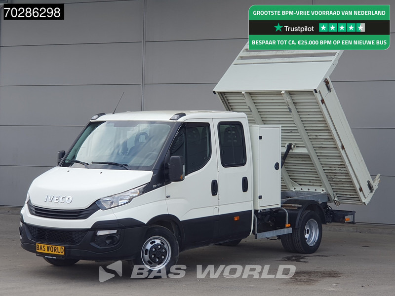Iveco Daily 35C12 Open Laadbak met Kist Dubbel Cabine Dubbellucht 3,5t Trekhaak Airco Cruise Euro6 Pritsche Pickup Open Box 2m3 Airco Trekha - Open body delivery van: picture 1 Iveco Daily 35C12 Open Laadbak met Kist Dubbel Cabine Dubbellucht 3,5t Trekhaak Airco Cruise Euro6 Pritsche Pickup Open Box 2m3 Airco Trekha - Open body delivery van: picture 1