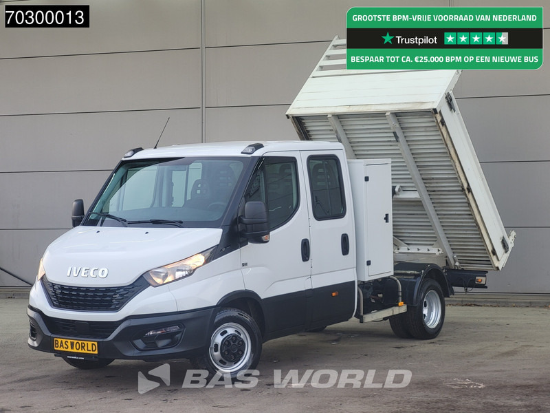 Iveco Daily 35C14 Kipper met Kist Dubbel Cabine Dubbellucht 3,5t Trekhaak Airco Cruise Euro6 Kieper Tipper Benne Airco Trekhaak Cruise contr - Tipper van: picture 1 Iveco Daily 35C14 Kipper met Kist Dubbel Cabine Dubbellucht 3,5t Trekhaak Airco Cruise Euro6 Kieper Tipper Benne Airco Trekhaak Cruise contr - Tipper van: picture 1