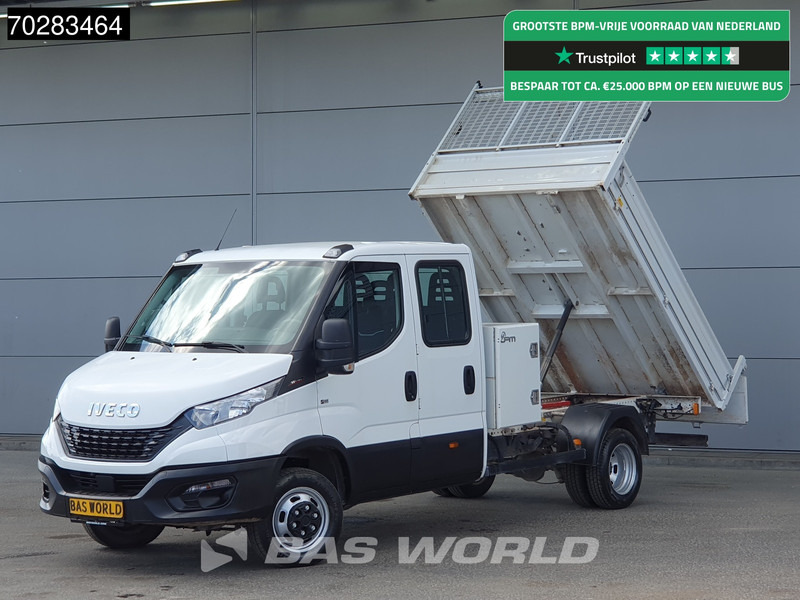 Iveco Daily 35C16 3.0L Kipper met Kist Dubbel Cabine Dubbellucht 3,5t Trekhaak Airco Cruise Euro6 Tipper Benne Kieper 2m3 Airco Trekhaak Cru - Tipper van: picture 1 Iveco Daily 35C16 3.0L Kipper met Kist Dubbel Cabine Dubbellucht 3,5t Trekhaak Airco Cruise Euro6 Tipper Benne Kieper 2m3 Airco Trekhaak Cru - Tipper van: picture 1