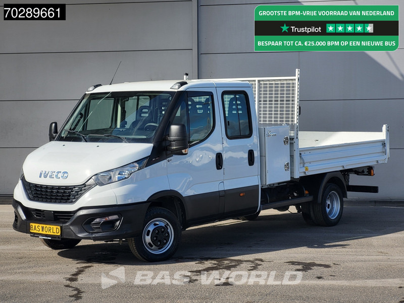 Iveco Daily 35C16 3.0L Open Laadbak met Kist Dubbel Cabine Dubbellucht 3,5t Trekhaak Airco Cruise Euro6 Pritsche Pickup Open Box 2m3 Airco T - Open body delivery van: picture 1 Iveco Daily 35C16 3.0L Open Laadbak met Kist Dubbel Cabine Dubbellucht 3,5t Trekhaak Airco Cruise Euro6 Pritsche Pickup Open Box 2m3 Airco T - Open body delivery van: picture 1