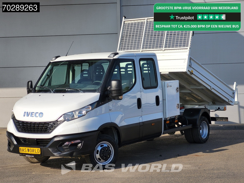 Iveco Daily 35C16 3.0L Open Laadbak met Kist Dubbel Cabine Dubbellucht 3,5t Trekhaak Navi Airco Cruise Camera Euro6 Pritsche Pickup Open Box - Open body delivery van: picture 1 Iveco Daily 35C16 3.0L Open Laadbak met Kist Dubbel Cabine Dubbellucht 3,5t Trekhaak Navi Airco Cruise Camera Euro6 Pritsche Pickup Open Box - Open body delivery van: picture 1