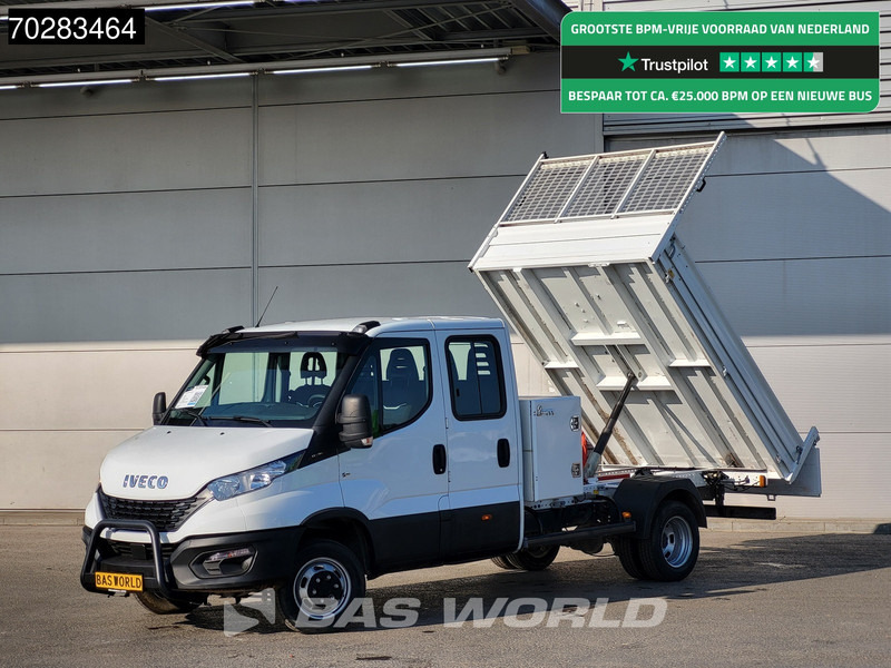 Iveco Daily 35C16 3.0L Special Edition Kipper met Kist Dubbel Cabine Dubbellucht 3,5t Trekhaak Airco Cruise Euro6 Tipper Benne Kieper 2m3 Ai - Tipper van: picture 1 Iveco Daily 35C16 3.0L Special Edition Kipper met Kist Dubbel Cabine Dubbellucht 3,5t Trekhaak Airco Cruise Euro6 Tipper Benne Kieper 2m3 Ai - Tipper van: picture 1