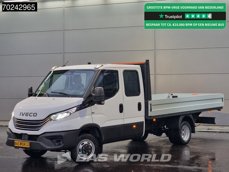 Iveco Daily 35C18 3.0L Automaat 180PK 2025-Model Dubbel Cabine Open laadbak Dubbellucht Navi ACC LED 3,5T Trekvermogen Euro6 Pritsche Pickup - Open body delivery van: picture 1 Iveco Daily 35C18 3.0L Automaat 180PK 2025-Model Dubbel Cabine Open laadbak Dubbellucht Navi ACC LED 3,5T Trekvermogen Euro6 Pritsche Pickup - Open body delivery van: picture 1