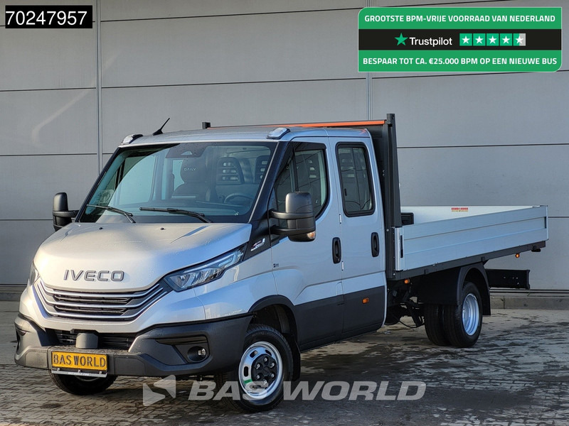 Iveco Daily 35C18 3.0L Automaat 180PK Dubbel Cabine Open Laadbak 2025-Model Dubbellucht 3,5t Trekvermogen ACC LED Navi Euro6 Pritsche Pickup - Open body delivery van: picture 1 Iveco Daily 35C18 3.0L Automaat 180PK Dubbel Cabine Open Laadbak 2025-Model Dubbellucht 3,5t Trekvermogen ACC LED Navi Euro6 Pritsche Pickup - Open body delivery van: picture 1