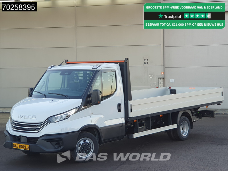 Iveco Daily 35C21 3.0L 210PK Automaat 485cm lange Open Laadbak Dubbellucht Pickup CarPlay ACC Airco - Open body delivery van: picture 1 Iveco Daily 35C21 3.0L 210PK Automaat 485cm lange Open Laadbak Dubbellucht Pickup CarPlay ACC Airco - Open body delivery van: picture 1