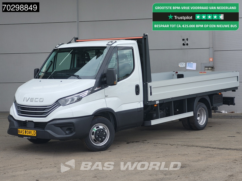 Iveco Daily 35C21 3.0L Automaat Open Laadbak 3,5t Trekhaak 210PK Dubbellucht ACC LED Airco Cruise Euro6 Pritsche Pickup Open Box Airco Trekh - Open body delivery van: picture 1 Iveco Daily 35C21 3.0L Automaat Open Laadbak 3,5t Trekhaak 210PK Dubbellucht ACC LED Airco Cruise Euro6 Pritsche Pickup Open Box Airco Trekh - Open body delivery van: picture 1