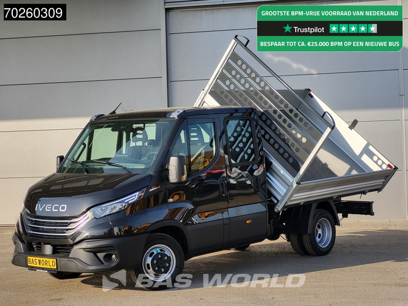 Iveco Daily 35C21 3 zijdige Kipper Dubbel Cabine 210PK 3.0L Dubbellucht Airco Cruise LED Camera Tipper Benne Kieper 2m3 Airco - Tipper van: picture 1 Iveco Daily 35C21 3 zijdige Kipper Dubbel Cabine 210PK 3.0L Dubbellucht Airco Cruise LED Camera Tipper Benne Kieper 2m3 Airco - Tipper van: picture 1