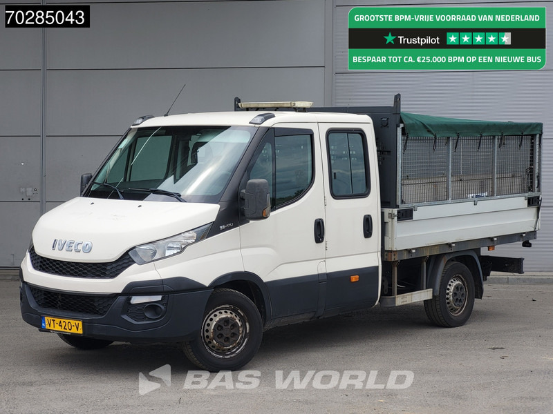 Iveco Daily 35S11 Open Laadbak met Kist Dubbel Cabine 3,5t Trekhaak Airco Pickup Pritsche Open Box Airco Trekhaak - Open body delivery van: picture 1 Iveco Daily 35S11 Open Laadbak met Kist Dubbel Cabine 3,5t Trekhaak Airco Pickup Pritsche Open Box Airco Trekhaak - Open body delivery van: picture 1