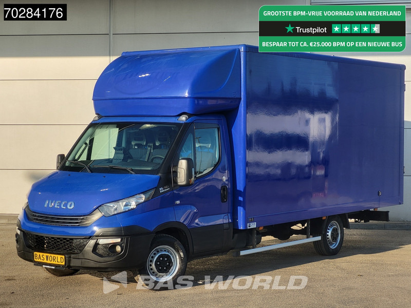 Iveco Daily 35S14 Automaat Bakwagen Achterdeuren 488cm lang! Airco Cruise Euro6 Meubelbak Koffer 24m3 Airco Cruise control - Box van: picture 1 Iveco Daily 35S14 Automaat Bakwagen Achterdeuren 488cm lang! Airco Cruise Euro6 Meubelbak Koffer 24m3 Airco Cruise control - Box van: picture 1