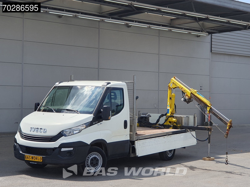 Iveco Daily 35S14 Open Laadbak Kraanwagen Hyva HA15 Euro6 3,5t Trekhaak Crane Kranwagen Pritsche Pickup Open Box Trekhaak - Open body delivery van: picture 5 Iveco Daily 35S14 Open Laadbak Kraanwagen Hyva HA15 Euro6 3,5t Trekhaak Crane Kranwagen Pritsche Pickup Open Box Trekhaak - Open body delivery van: picture 5