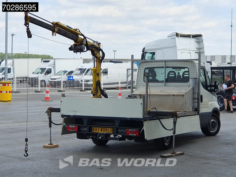 Iveco Daily 35S14 Open Laadbak Kraanwagen Hyva HA15 Euro6 3,5t Trekhaak Crane Kranwagen Pritsche Pickup Open Box Trekhaak - Open body delivery van: picture 3 Iveco Daily 35S14 Open Laadbak Kraanwagen Hyva HA15 Euro6 3,5t Trekhaak Crane Kranwagen Pritsche Pickup Open Box Trekhaak - Open body delivery van: picture 3