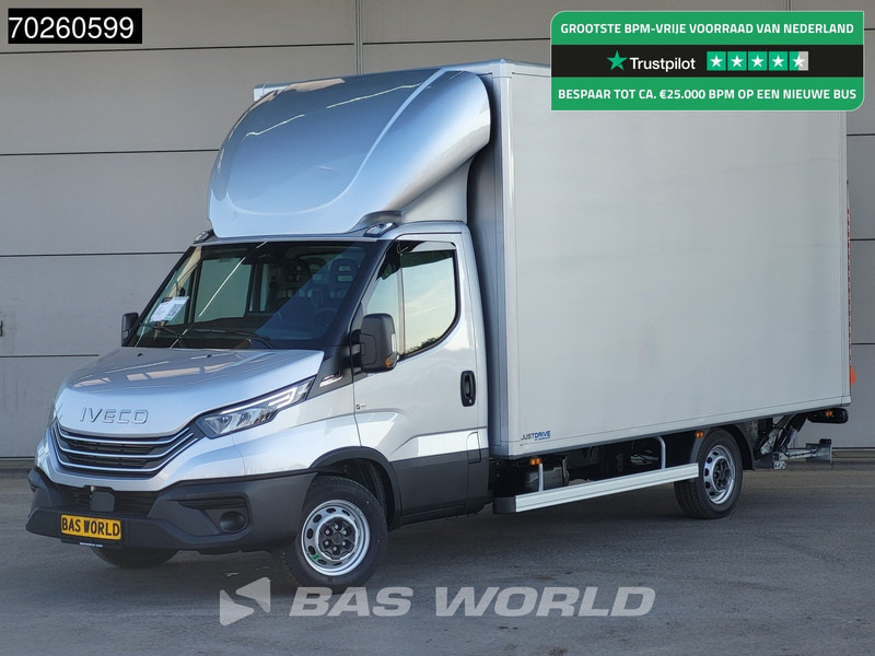 Iveco Daily 35S21 3.0L Automaat Laadklep Zijdeur ACC LED CarPlay Lat om Lat D'Hollandia 3,5t Trekvermogen Meubelbak Koffer Bakwagen 22m3 Air - Box van: picture 1 Iveco Daily 35S21 3.0L Automaat Laadklep Zijdeur ACC LED CarPlay Lat om Lat D'Hollandia 3,5t Trekvermogen Meubelbak Koffer Bakwagen 22m3 Air - Box van: picture 1
