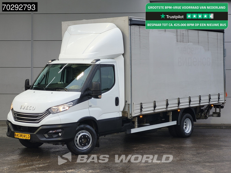 Iveco Daily 60C18 3.0L Automaat Laadklep 180PK Schuifzeilen Zeilen Airco Cruise D'Hollandia Euro6 Schuifzeil Koffer Gesloten laadbak Airco C - Curtain side van: picture 1 Iveco Daily 60C18 3.0L Automaat Laadklep 180PK Schuifzeilen Zeilen Airco Cruise D'Hollandia Euro6 Schuifzeil Koffer Gesloten laadbak Airco C - Curtain side van: picture 1