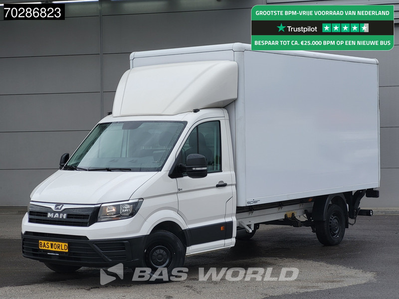 MAN TGE 3.140 Laadklep Automaat Airco Cruise Camera Euro6 Meubelbak Koffer 20m3 Airco Cruise control - Box van: picture 1 MAN TGE 3.140 Laadklep Automaat Airco Cruise Camera Euro6 Meubelbak Koffer 20m3 Airco Cruise control - Box van: picture 1