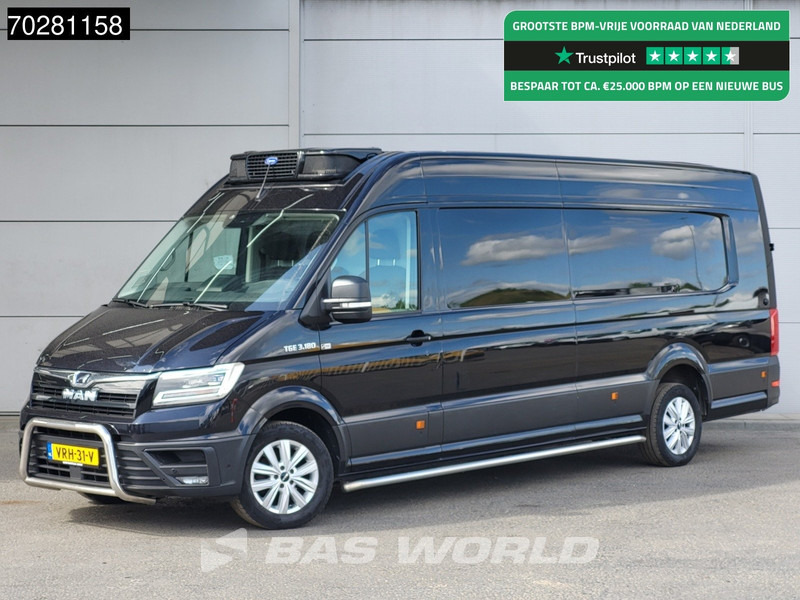 MAN TGE 3.180 Koelwagen Bi-Temp Vriezer Automaat Carrier Pulsor 400mt 230V stekker Trekhaak ACC LED Navi Airco Camera Parkeersensoren Koel Koe - Refrigerated van: picture 1 MAN TGE 3.180 Koelwagen Bi-Temp Vriezer Automaat Carrier Pulsor 400mt 230V stekker Trekhaak ACC LED Navi Airco Camera Parkeersensoren Koel Koe - Refrigerated van: picture 1